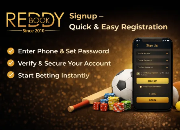 Reddy Book signup quick and easy registration